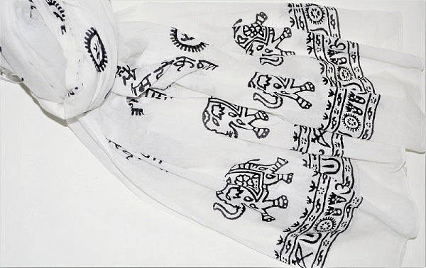 OMSutra Karma Mantra Yoga Prayer Shawl - Che Cose Belle