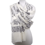 OMSutra Karma Mantra Yoga Prayer Shawl - Che Cose Belle