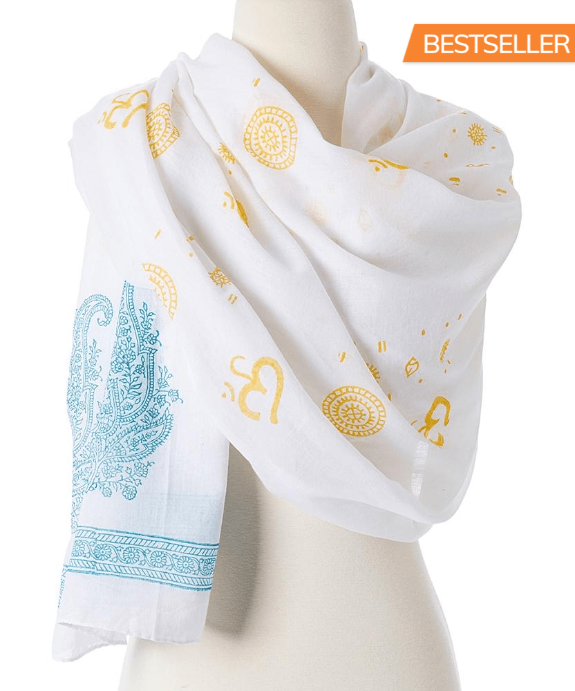 OMSutra Shanti Paisley Shawl - Che Cose Belle