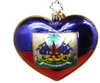 One World Heart Ornament - Che Cose Belle