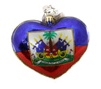 One World Heart Ornament - Che Cose Belle