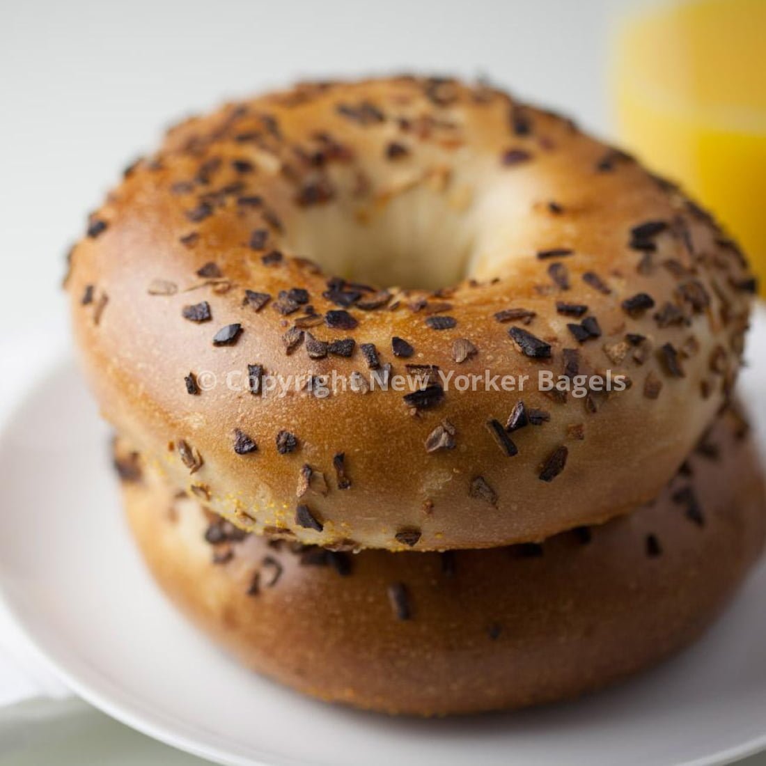 Onion Bagels - 2 Dozen - Che Cose Belle