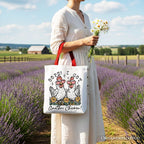 Oops I Got Another Chicken Canvas Tote Bag, Funny Farm Animal Gift Shopper - Che Cose Belle