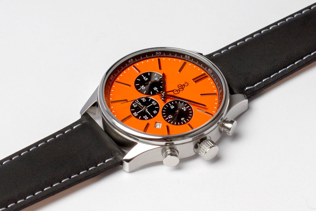 Orange and Black Chronograph - Che Cose Belle