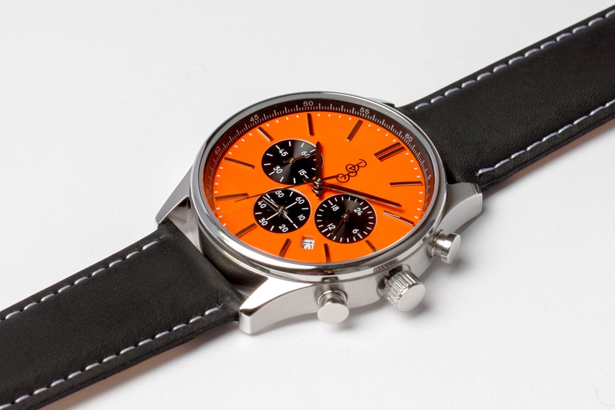 Orange and Black Chronograph - Che Cose Belle