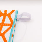 Orange Breeze Block Hand Towel 18" x 24" - Che Cose Belle