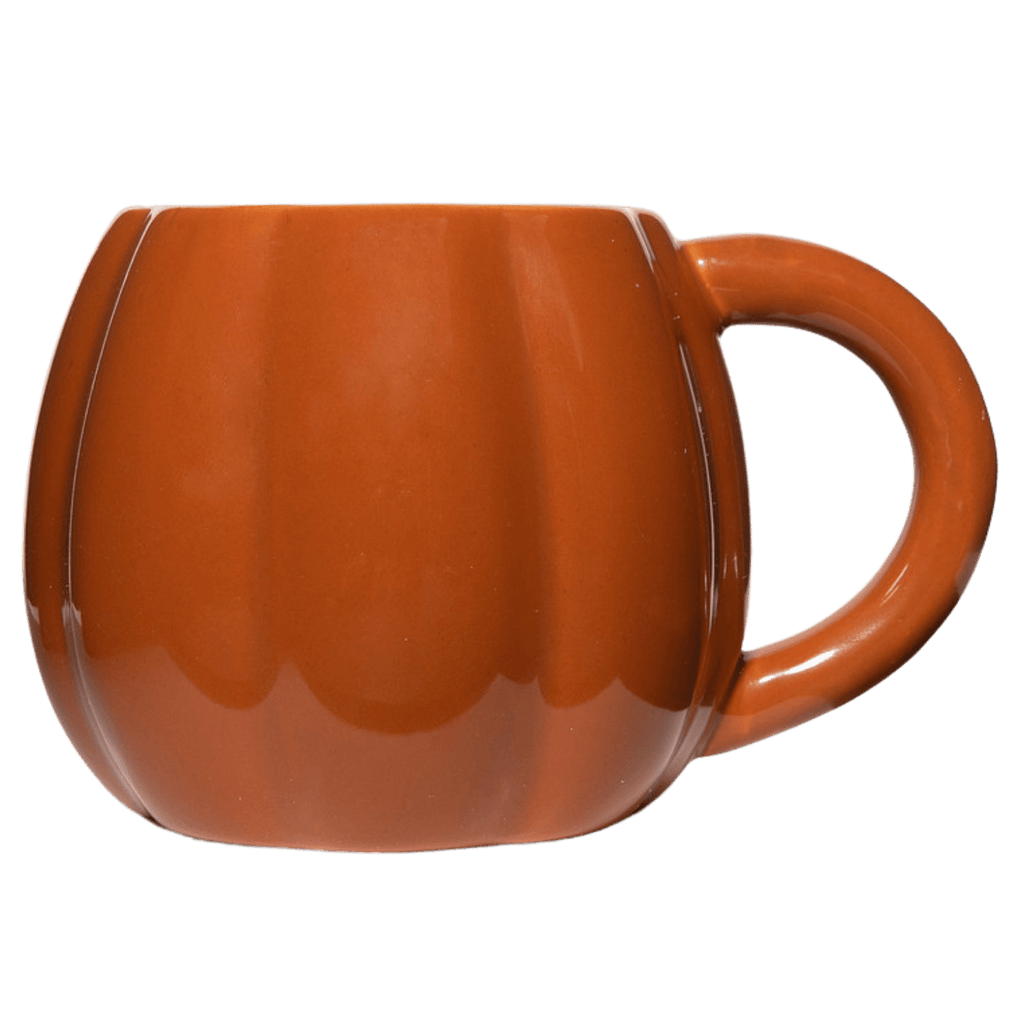 Orange Pumpkin 19 oz Figural Coffee Mug - Che Cose Belle