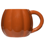 Orange Pumpkin 19 oz Figural Coffee Mug - Che Cose Belle