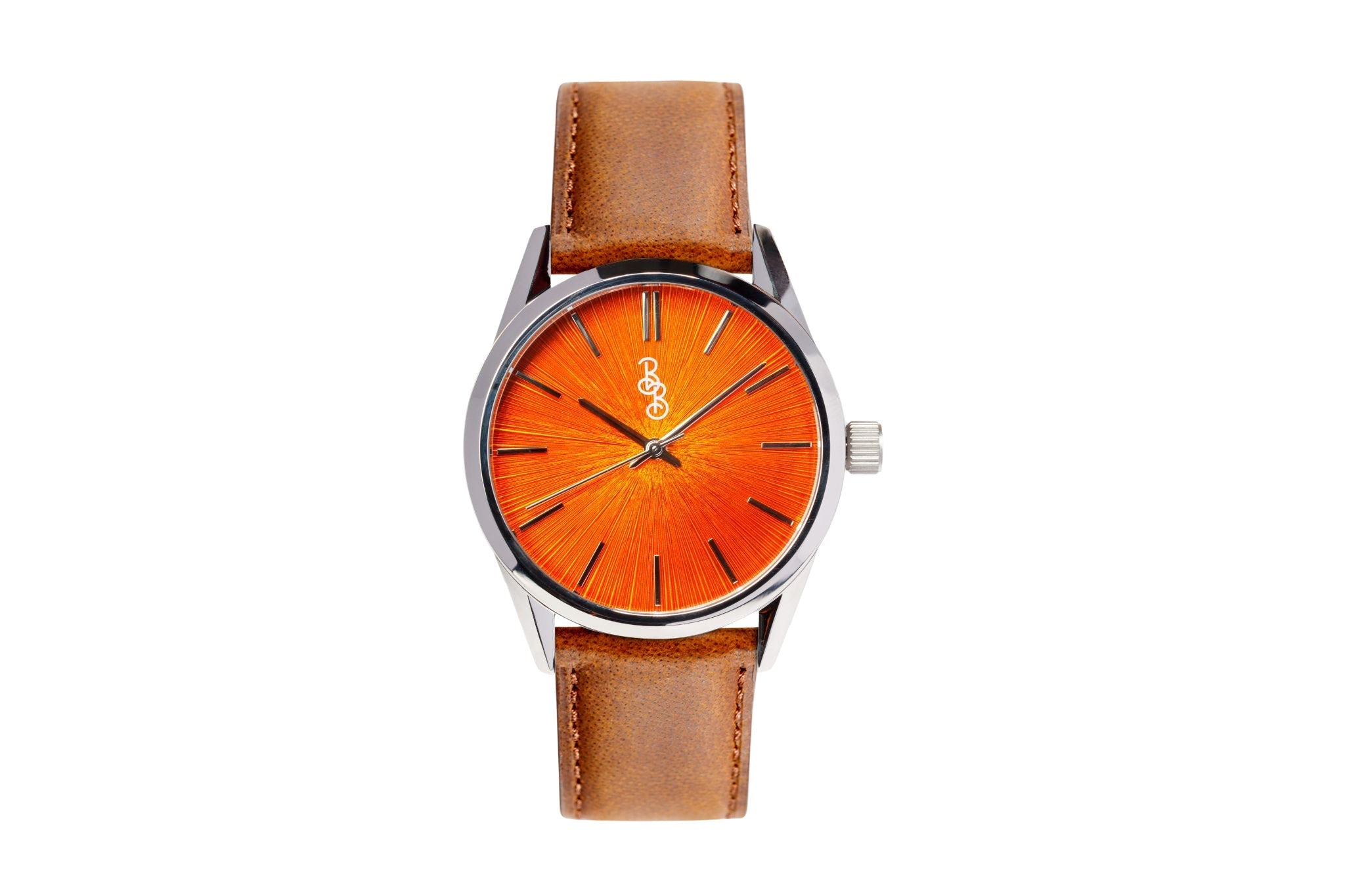 Orange Sunburst Watch - Che Cose Belle