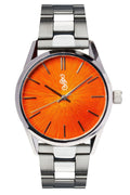 Orange Sunburst Watch - Che Cose Belle