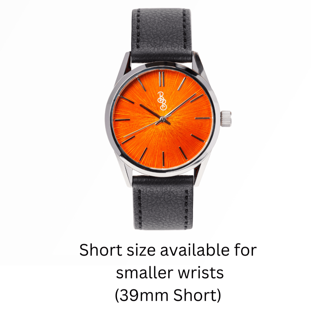 Orange Sunburst Watch - Che Cose Belle