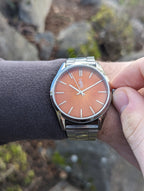 Orange Sunburst Watch - Che Cose Belle
