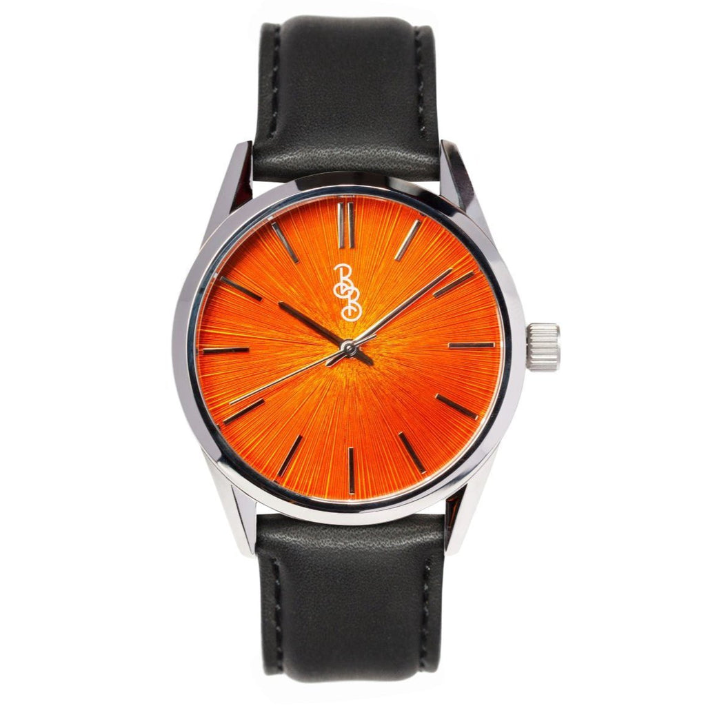 Orange Sunburst Watch - Che Cose Belle