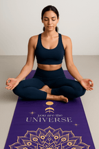 Organic Cotton Yoga Mat | Extra Wide & Long for Balance - Che Cose Belle