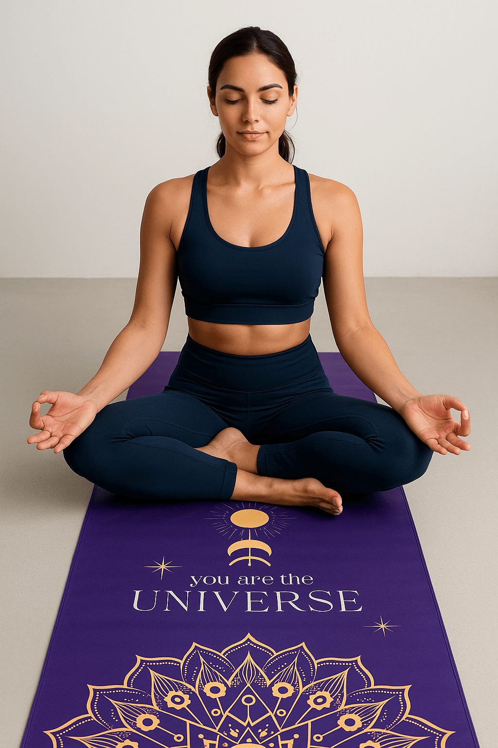 Organic Cotton Yoga Mat | Extra Wide & Long for Balance - Che Cose Belle