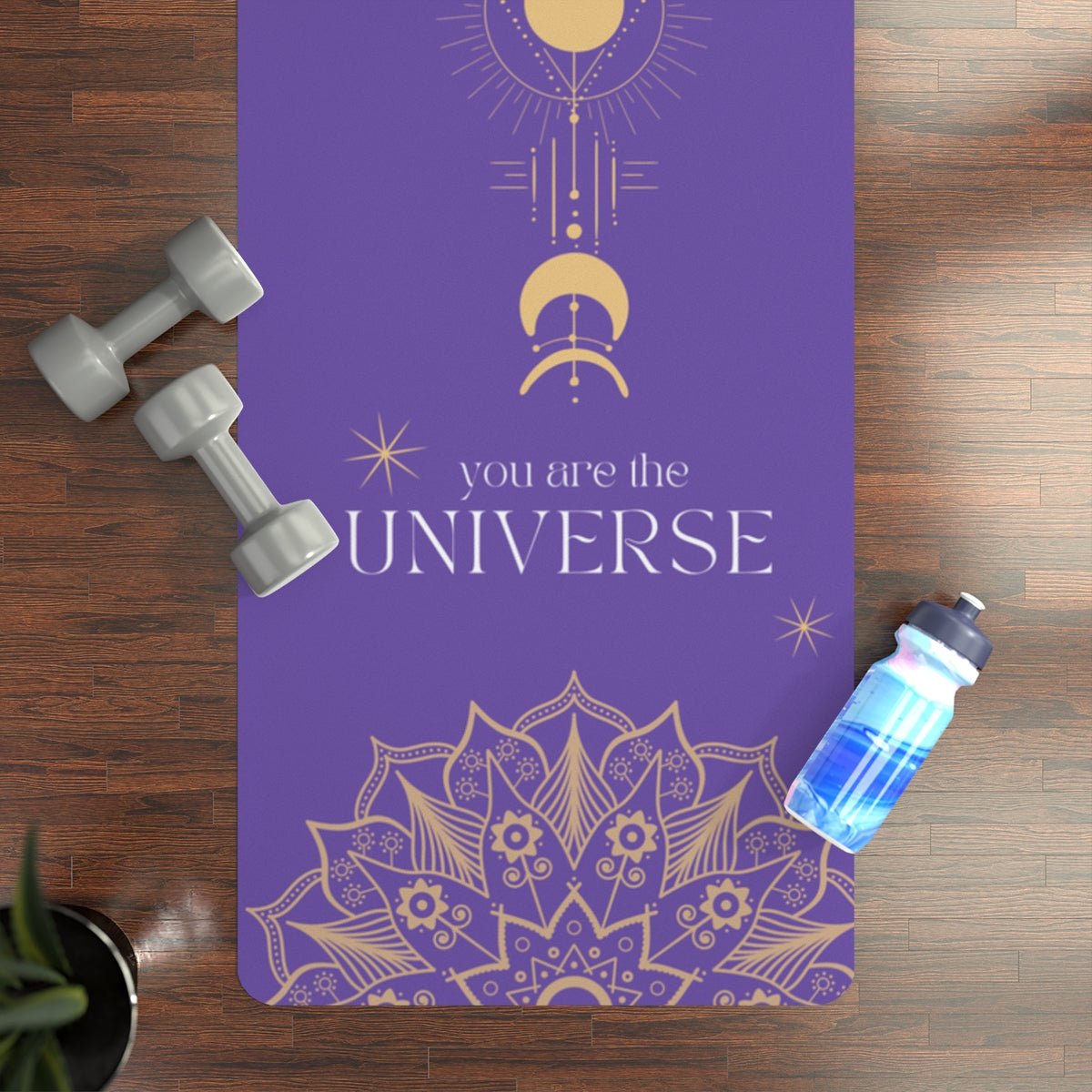 Organic Cotton Yoga Mat | Extra Wide & Long for Balance - Che Cose Belle