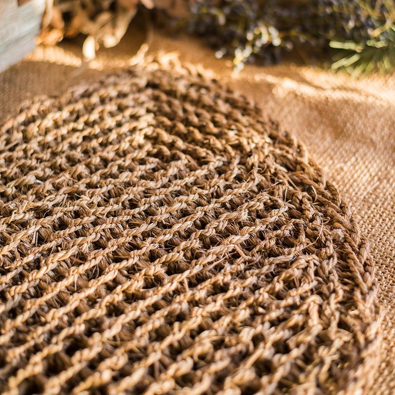 Organic Natural Straw Door Mat - Che Cose Belle