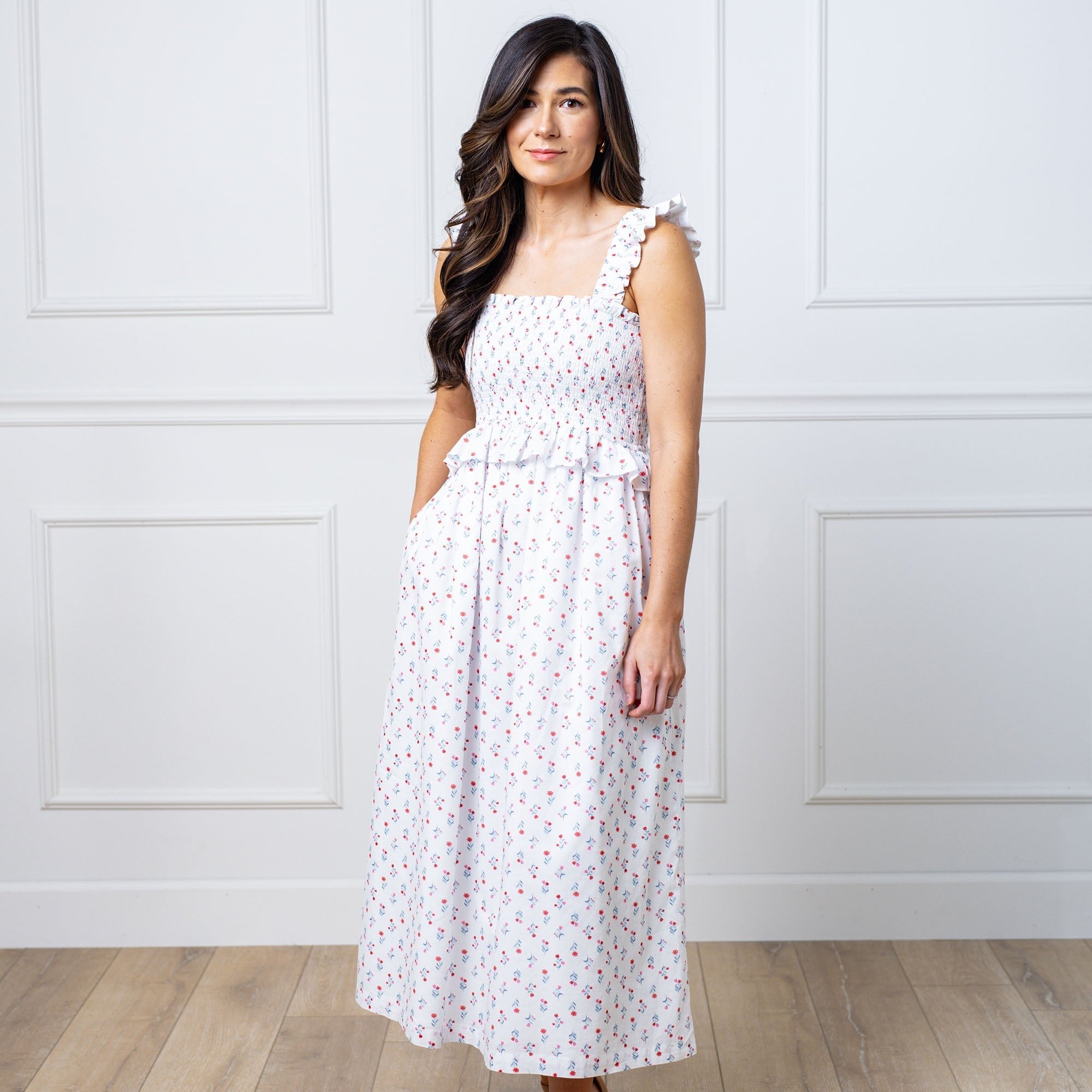 Organic Smocked Sundress - Che Cose Belle