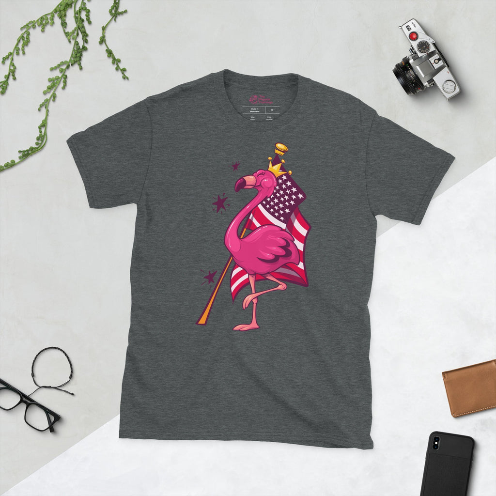 Original The Popular Flamingo Fourth of July T-Shirt - Che Cose Belle