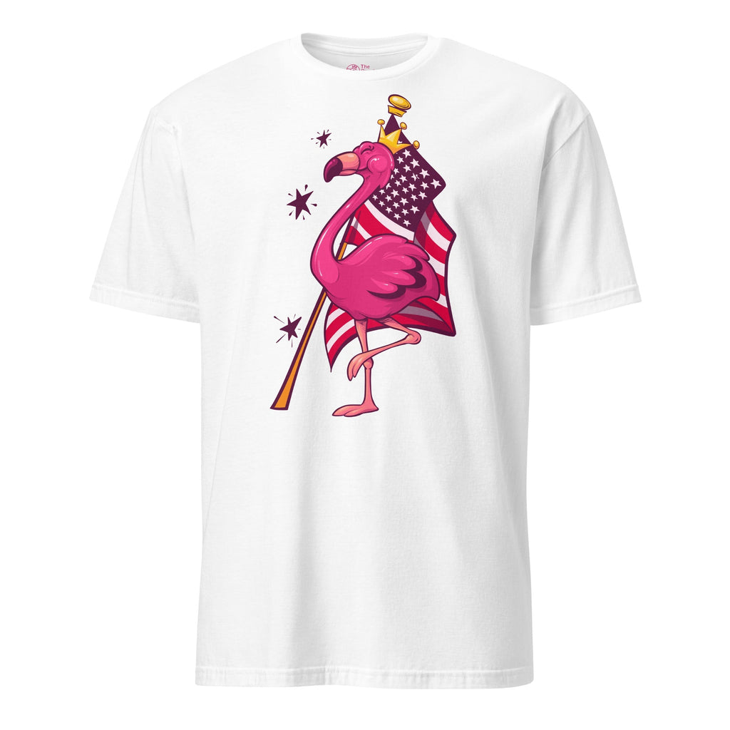 Original The Popular Flamingo Fourth of July T-Shirt - Che Cose Belle