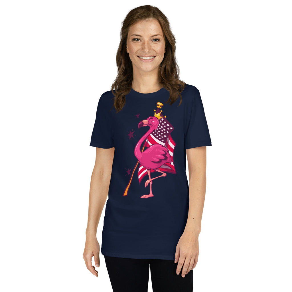 Original The Popular Flamingo Fourth of July T-Shirt - Che Cose Belle