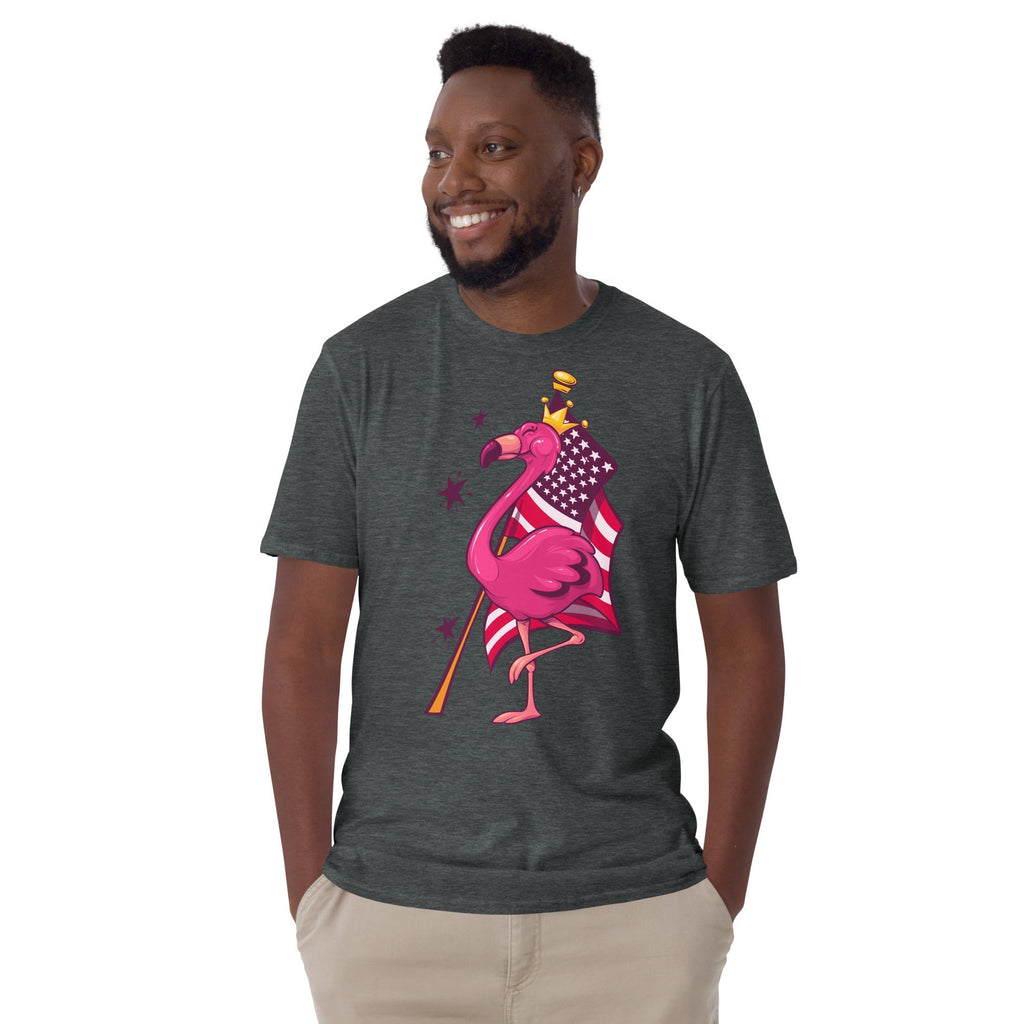 Original The Popular Flamingo Fourth of July T-Shirt - Che Cose Belle