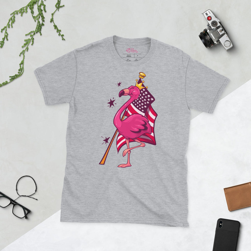 Original The Popular Flamingo Fourth of July T-Shirt - Che Cose Belle