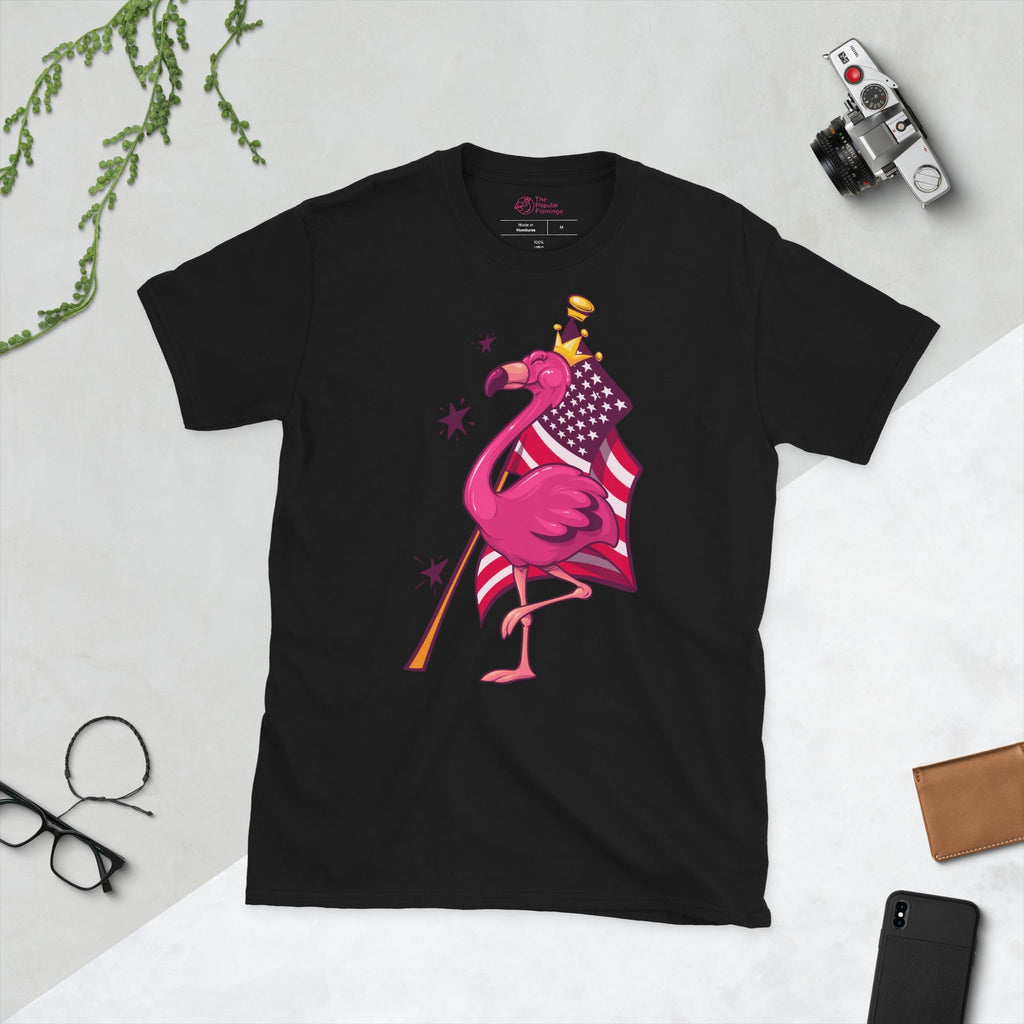 Original The Popular Flamingo Fourth of July T-Shirt - Che Cose Belle
