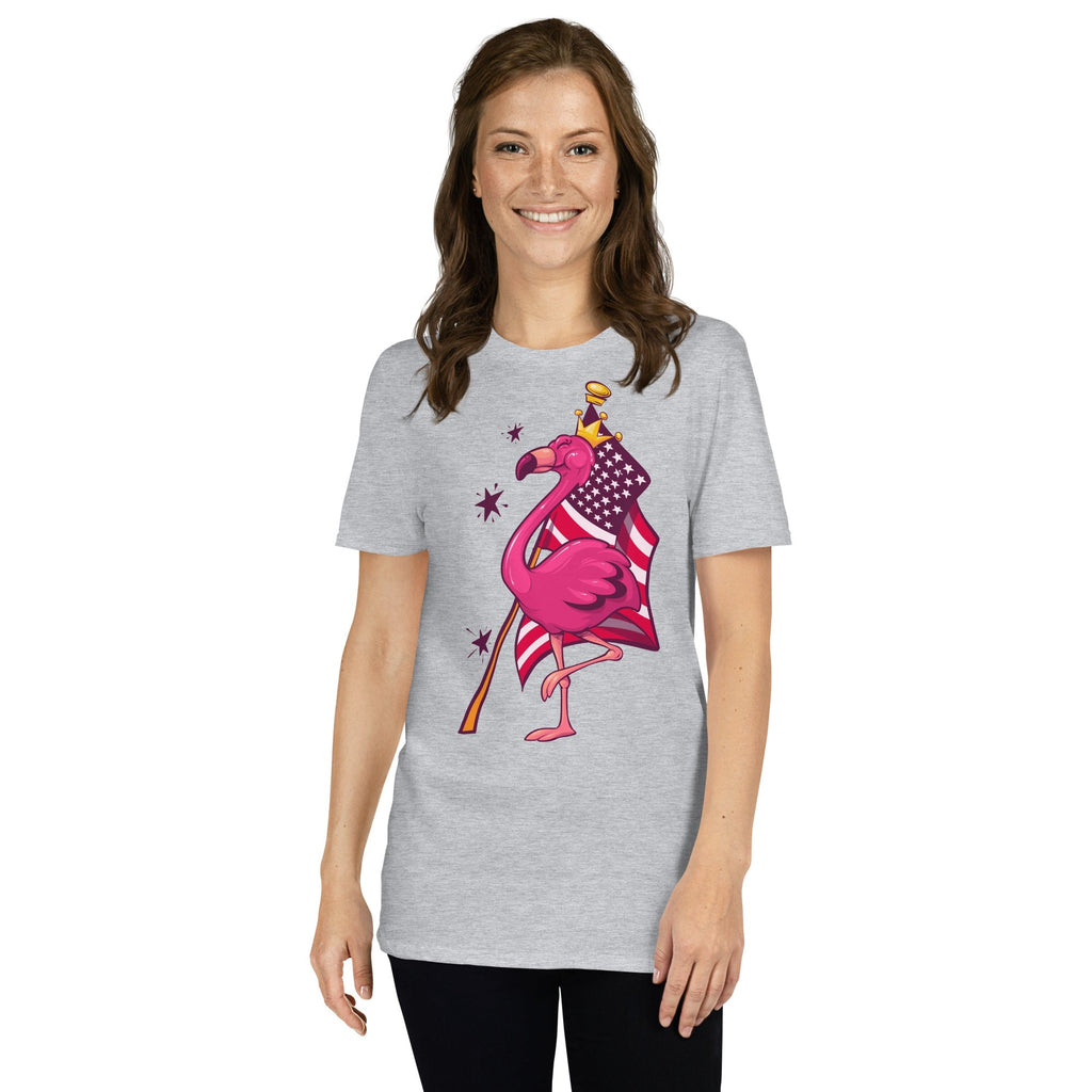 Original The Popular Flamingo Fourth of July T-Shirt - Che Cose Belle
