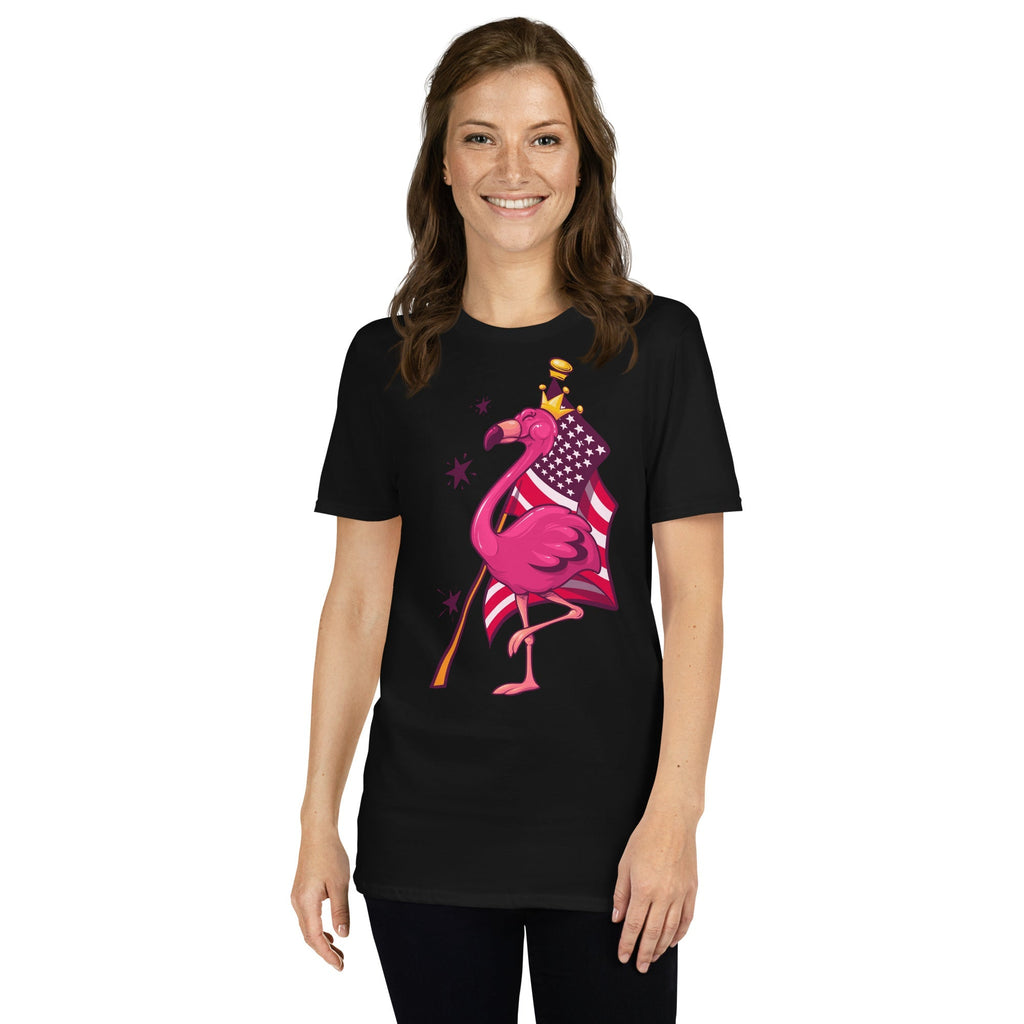 Original The Popular Flamingo Fourth of July T-Shirt - Che Cose Belle