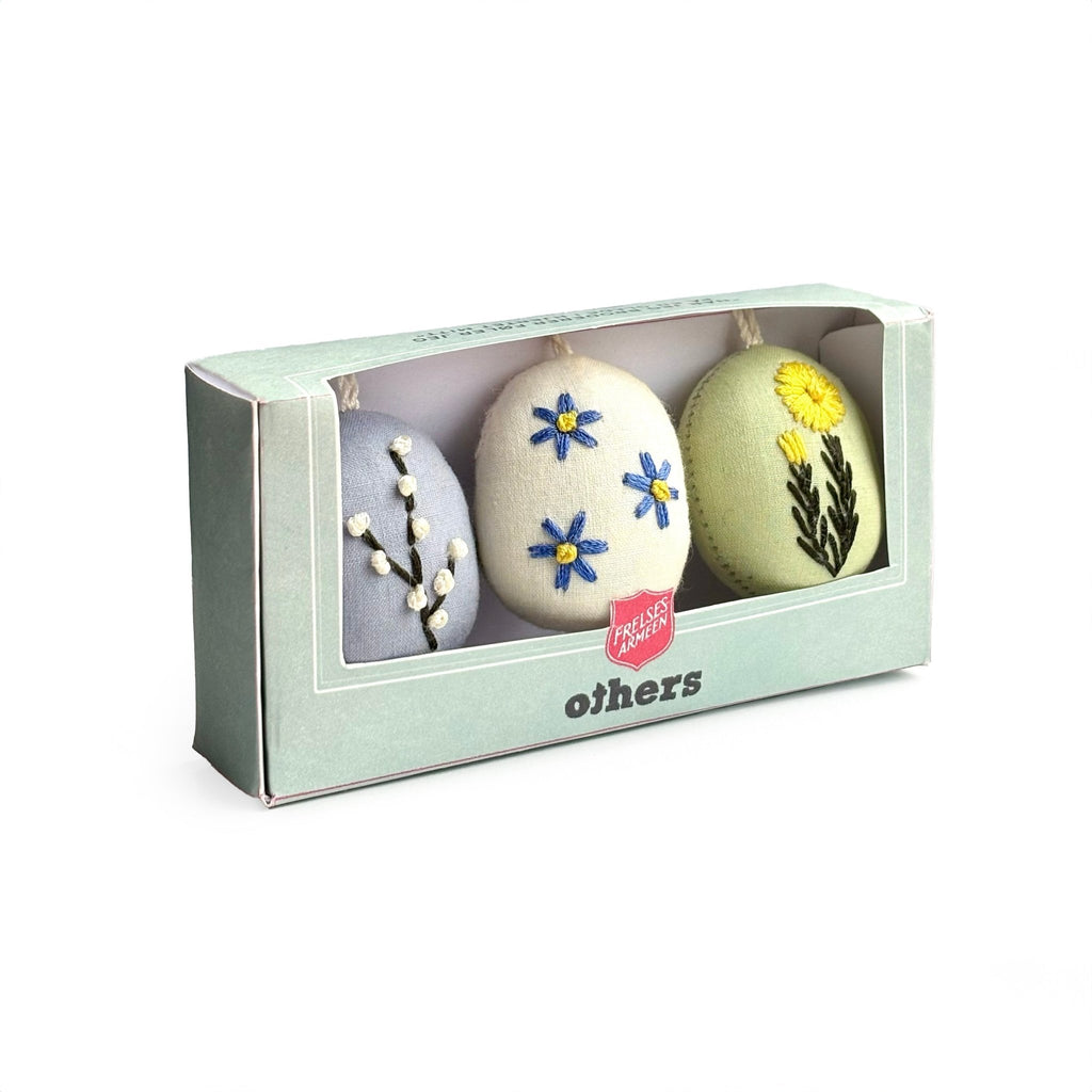 Others Embroidered Easter Egg (Pack of 3) - Che Cose Belle