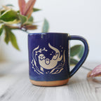 Otter Mug, Farmhouse Style Handmade Pottery - Che Cose Belle