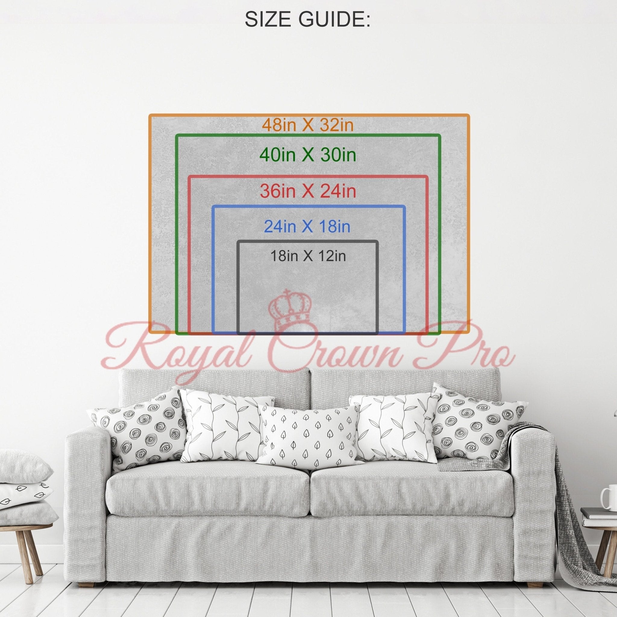 Our Deepest Fear Poem Canvas Wall Art, Marianne Williamson Poem, Graduation Gift, Office Artwork, Guidance Counselor Decor , Teacher Decor - Che Cose Belle