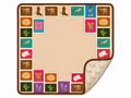 Out West Double-Sided Mahjong Mat (Preorder) - Che Cose Belle