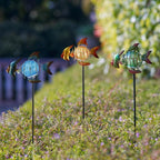 Outdoor Garden Solar Lights,Fish Solar Figurine Lights with Stakes,Waterproof Decorative Solar Lights for Patio,Yard,Lawn,Garden Stakes Decorative Present for Mom - Che Cose Belle