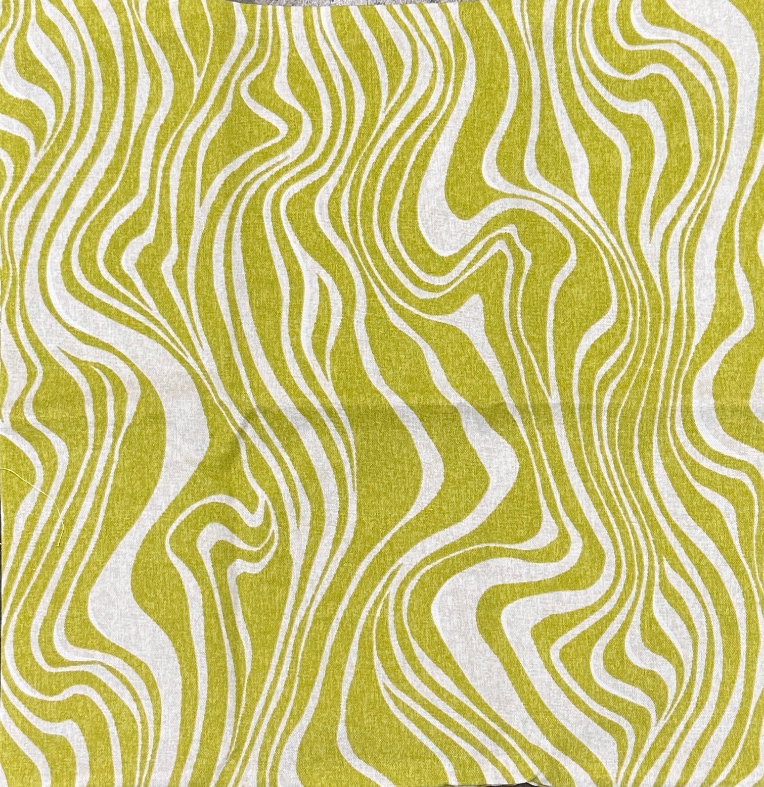 Outdoor Waves Pillow Cover - Chartreuse - Che Cose Belle