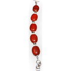 Oval Jasper Brecciated Bracelet - Che Cose Belle