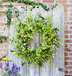 Oversized Mixed Green Foliage Twig Door Wreath | 30'' - Che Cose Belle