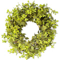 Oversized Mixed Green Foliage Twig Door Wreath | 30'' - Che Cose Belle