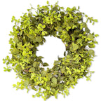 Oversized Mixed Green Foliage Twig Door Wreath | 30'' - Che Cose Belle
