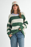 Oversized Striped Sweater - Che Cose Belle