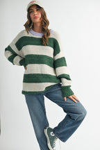 Oversized Striped Sweater - Che Cose Belle