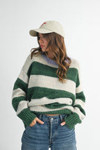 Oversized Striped Sweater - Che Cose Belle