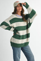 Oversized Striped Sweater - Che Cose Belle