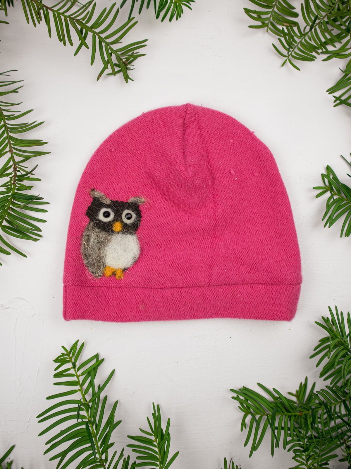 Owl Cashmere Hat - Child - Che Cose Belle