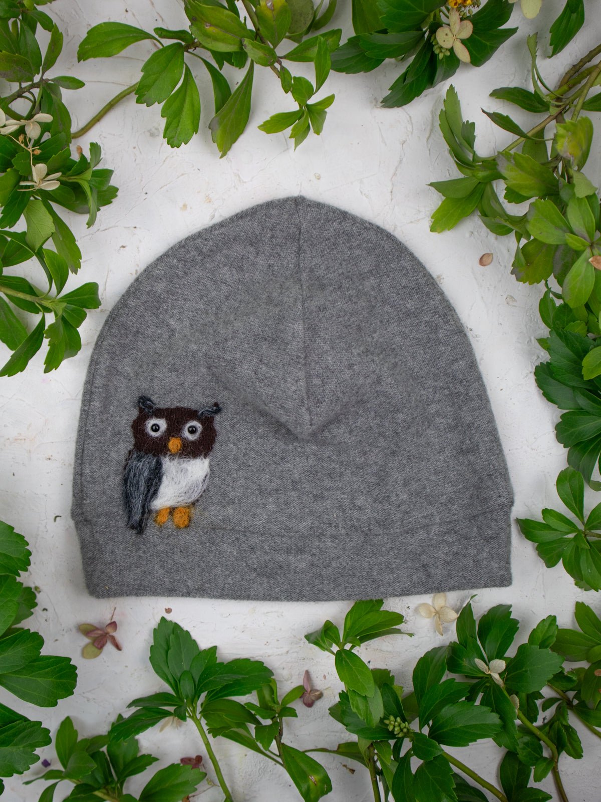 Owl Cashmere Hat - Child - Che Cose Belle