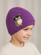 Owl Cashmere Hat - Child - Che Cose Belle