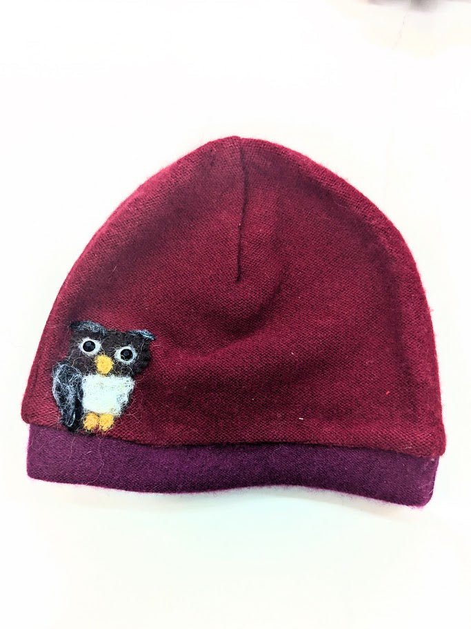 Owl Cashmere Hat - Child - Che Cose Belle