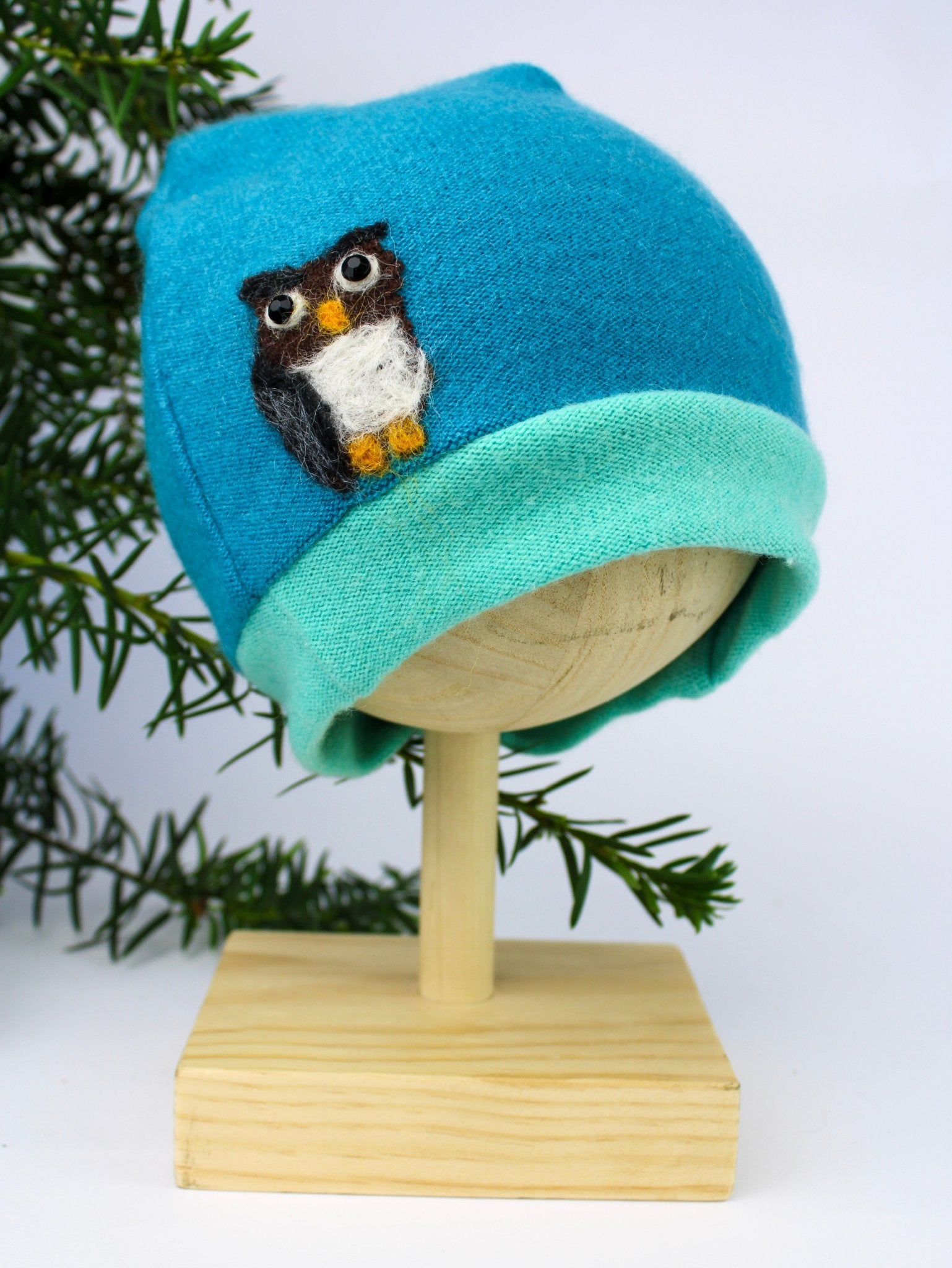 Owl Cashmere Hat - Child - Che Cose Belle