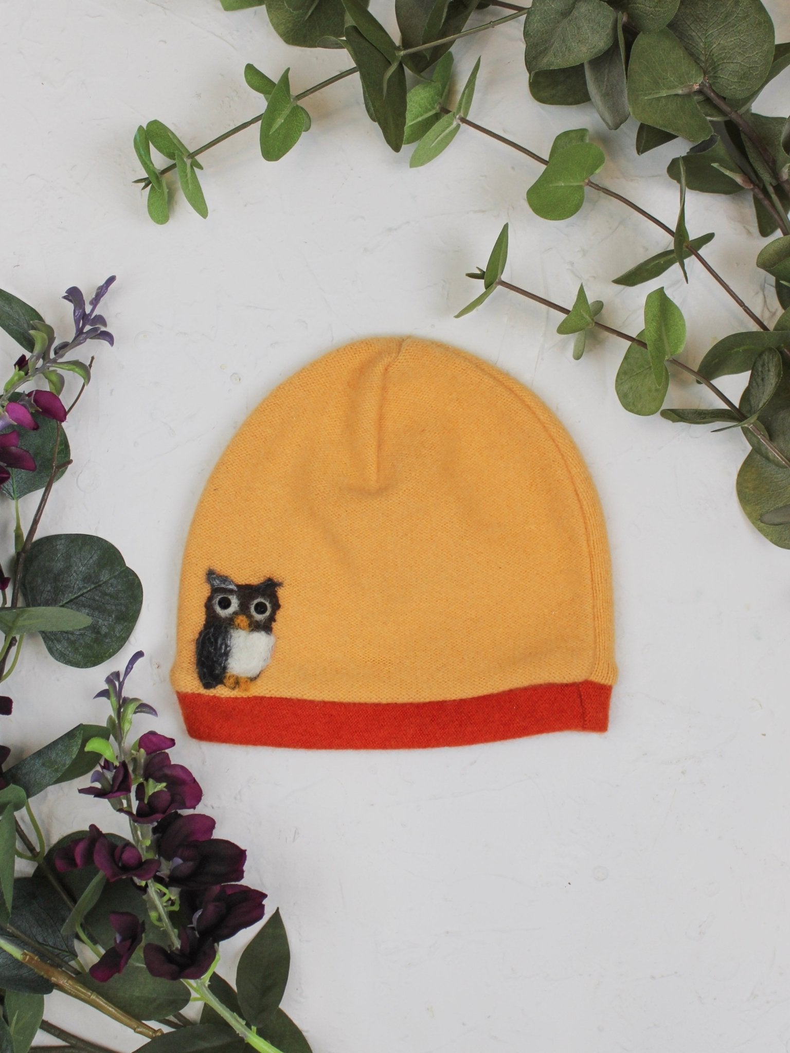 Owl Cashmere Hat - Child - Che Cose Belle